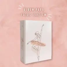 ÁLBUM DE FOTOS 15x21 COM TEMA BALLET