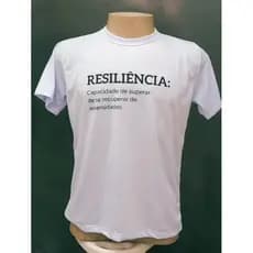 Camiseta Unisex Personalizada Criativa Tshirt Resiliencia Significado Blusa Tumblr