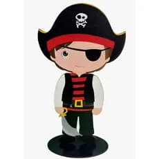 Display Toten De Mesa Piratas  Aniversário