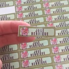 70 Etiquetas Escolar adesiva para Lápis, lapiseira , Canetinha personalizada TEMA SAFARI