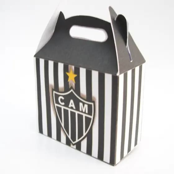 Kit 12 Caixinhas Surpresas Festa Atlético Mineiro