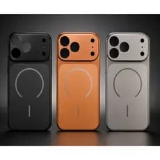 Capa Case Transforma Para 17 pro 17pro max  Magsafe vidro  para 11 12 13 14 15 16 17 PRO MAX