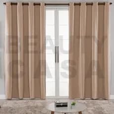 Cortina Blackout PVC corta 100 % a luz Vários Tamanhos para sala, escritorio, quarto