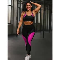 Conjunto Fitness Feminino Suplex Dryfit Elastano Premium