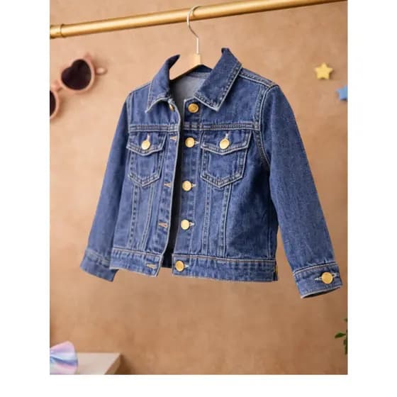 Jaqueta Feminina Jeans Blogueirinha Casaco de Frio Inverno Denim Lycra