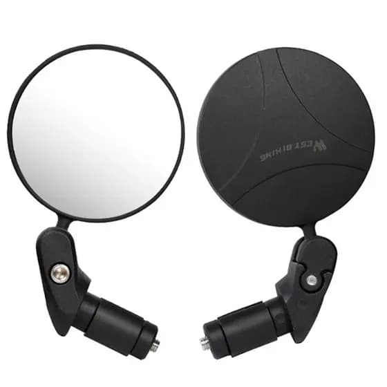 KIT COM 2 Espelho Retrovisor Bike Para Guidão Giratório 360 Convexo Reflexivo MTB Speed
