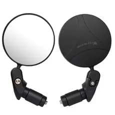 KIT COM 2 Espelho Retrovisor Bike Para Guidão Giratório 360 Convexo Reflexivo MTB Speed