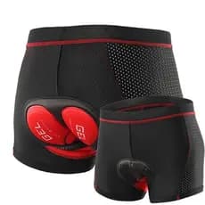 Bermuda Shorts Ciclismo Forro Gel Confortavel Almofadado Alta Densidade Anti Impacto Respirável Masculino Feminina