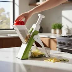 Cortador Mandolin Profissional 5 Funções Fatiador Alimentos