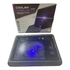 Base Suporte P/ Notebook Cooler Refrigeração Ventilação Cor Preto