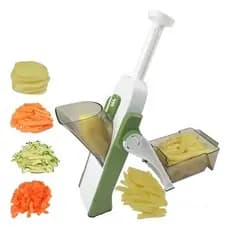 Cortador Mandolin Profissional 5 Funções Fatiador Alimentos