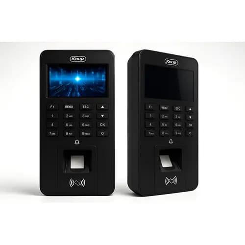Relógio Ponto Digital Controle Acesso Senha Alarme Biometria Preto 127/220v