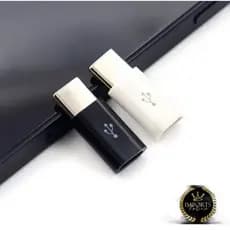 Adaptador de Telefone Tipo C, USB 3.1, Macho para Micro USB Fêmea, Alta Velocidade