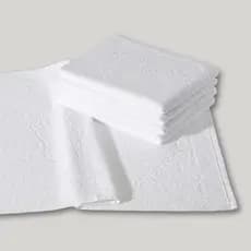 Kit Com 05 Toalhas de Piso De Banheiro - Branco - Macia - Hotel - Spa - Pousada - Airbnb - Hostel