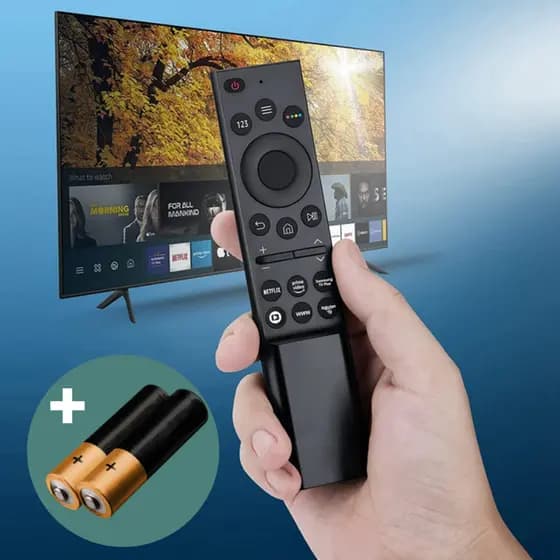 Controle Remoto Compatível Com Samsung Tv Smart Com Teclas Prime Netflix Tv Plus