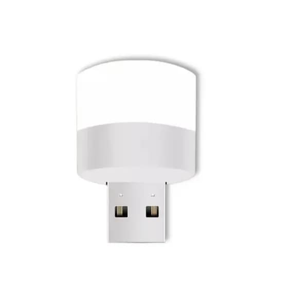 Mini Luminária USB LED Cor Fria Ou Quente Leitura Noturna Notebook Powerbank - Escolha Seu Kit
