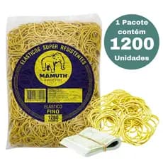Elastico De Dinheiro Liga Liguinha Amarelo 1kg
