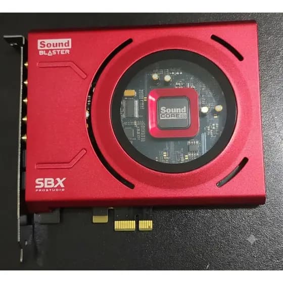 Placa de Som Creative Sound Blaster Z - PCI-e (Perfeito Estado)