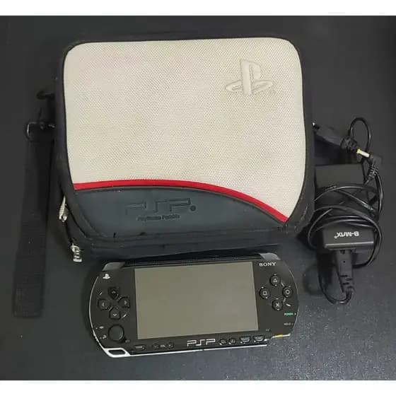 Console PSP PlayStation Portable Usado Perfeito Estado + Bateria Original + Case Original Sony