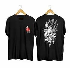 Camisa Camiseta Básica Algodão Kaos Gheisha Atasan