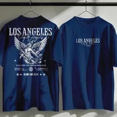 Camisa Camiseta Unissex Los Angeles Angel StreetWear Premium Despache Rapido Atendimento 24 Horas