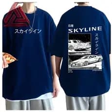 Camisa Camiseta Red Line Skyline Unissex  StreetWear Qualidade Premium Despache Rápido 24 Horas