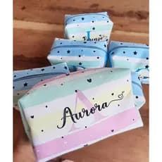 KIT NECESSAIRE PERSONALIZADA COM NOMES
