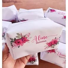 Necessaire Personalizada Floral para Madrinhas