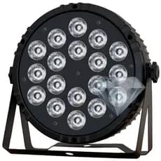 Parled SOG-1866 18 Leds 18w Rgbwauv Hexaled 6IN1 Cabo Destacavel