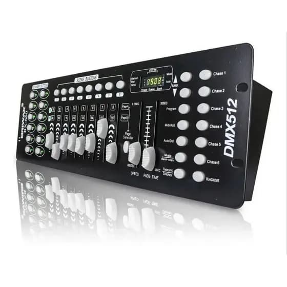 Mesa Para Iluminacao Dmx 512 Com 192 Canais