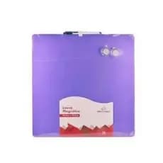 Lousa Magnética Quadro Roxo 35,5cm X 35,5cm Win Paper