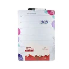 Lousa Magnética Planejamento Flores 39cmX27cm Win Paper