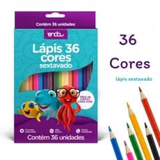 Lápis De Cor 12 - 24 - 36 Cores