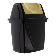 Lixeira Basculante Para Pia 6,5l Plasútil Ecoblack