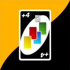 Adesivo para Cartão de Crédito +4 Uno Película para cartão Skin Card a Prova d'água