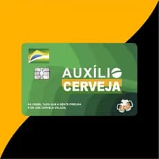 Adesivo Para Cartão Skin Película Auxilio Cerveja