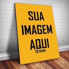 Placa decorativa  10x15 personalizada com sua foto ou imagem