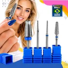 Broca De Tungstenio 3 Em 1 Lixas P/ Remoção Acabamento UnhasBroca De Tungstenio 3 Em 1 Lixas P/ Remoção Acabamento Unhas
