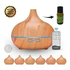Difusor Led 6 Cores De Aromas De Ambiente Ultrasônico Aromatizador Gota  Envio Imediato
