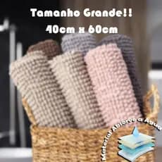 Tapete de Banheiro Bolinha Macarrão Rose Com Antiderrapante Várias