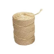 Fio Sisal 500/1 Cor Natural Com 500mts - Rolo Artesanato