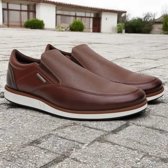 Sapato Casual Masculino Sapato Social Oxford SEM Cadarço Conforto