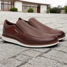 Sapato Casual Masculino Sapato Social Oxford SEM Cadarço Conforto
