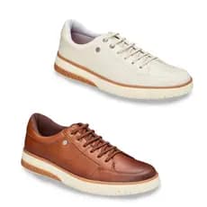 Kit 2 Tênis Masculinos Confortável Casual Atemporal
