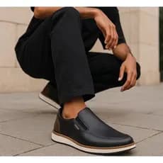 Sapatênis Masculino Slip on Casual Confortável Calce Fácil