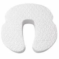 2 unid - Protetor Salva Dedos Para Trava Porta Crianças Bebê -10cm x 10cm x 2cm - Protetor de porta