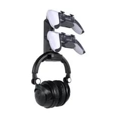 Suporte de Parede para Controle de Xbox Series PlayStation PS5 DualSense e Headset