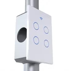 Adaptador p/ Interruptor Inteligente Smart Sonoff Nova Digital p/ Caixas de Sobrepor 4x2