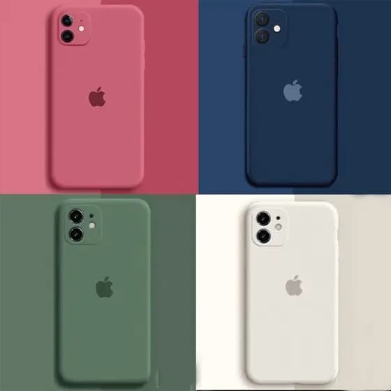 Capinha iPhone 11 Cobertura Completa De Alta Qualidade Capa De Couro Perucas 11 Pro  Silicone  Invólucro