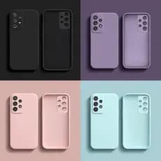 Capa Capinha Case de Silicone Samsung Galaxy A53  A33 Aveludada Por Dentro Com Proteção Da Câmera Premium